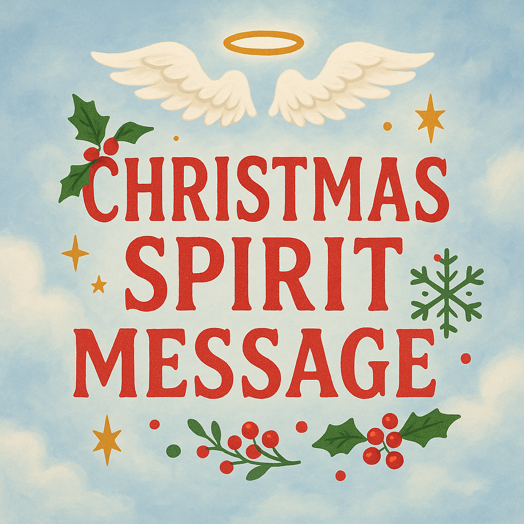 Christmas Message from Spirit