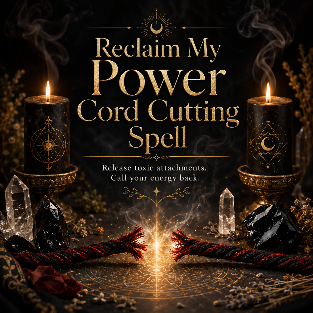 Reclaim My Power Cord Cutting Spell