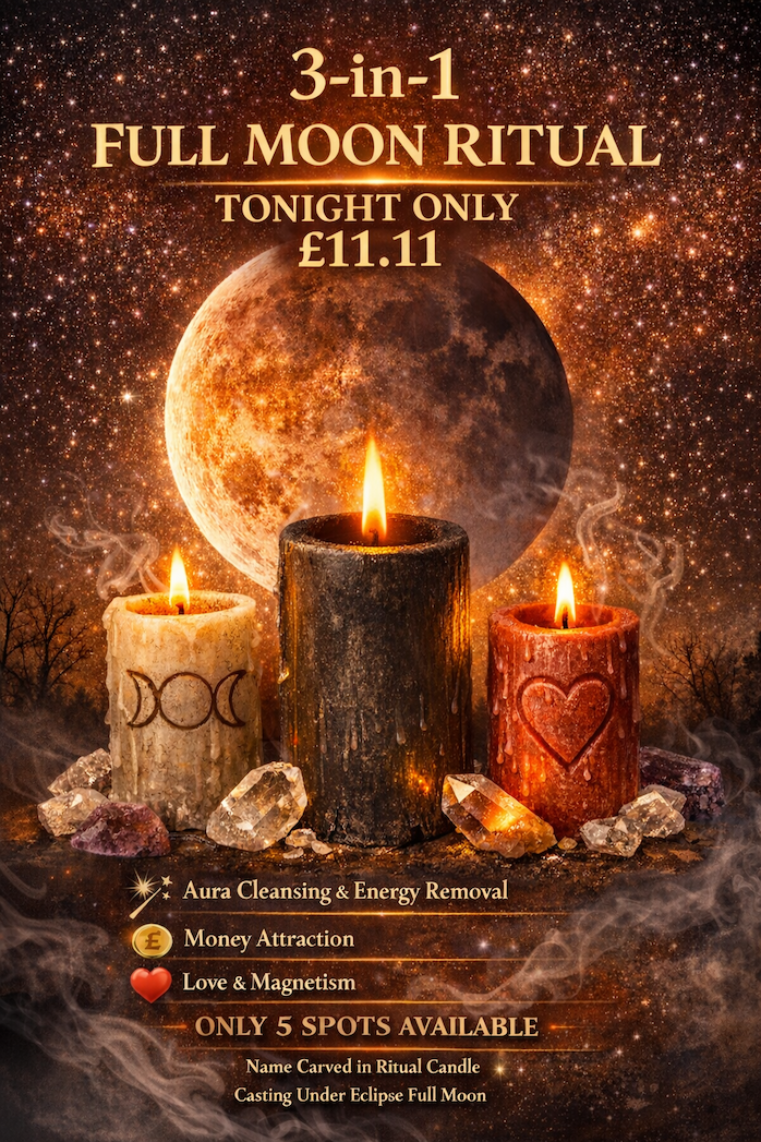 Aura Cleansing, Money, Happiness & Good Luck Ritual